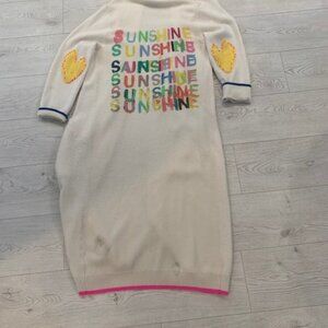 Cashmere full length cardigan